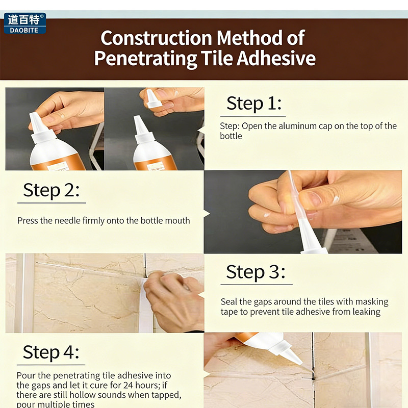 Tile adhesive strong adhesive