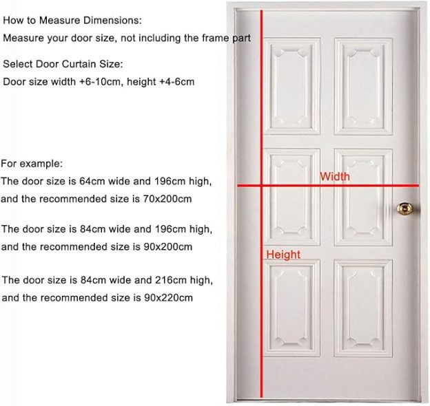 Anti-mosquito non-perforated magnetic door curtain