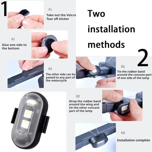 Wireless Remote Control Car LED Lights