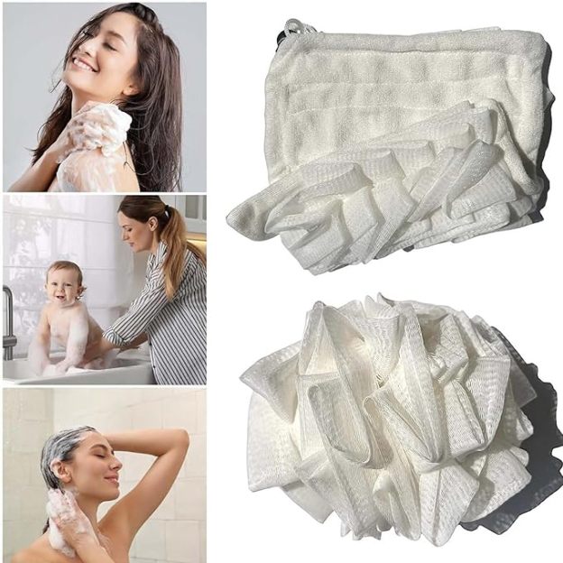 Can hold soap bath ball