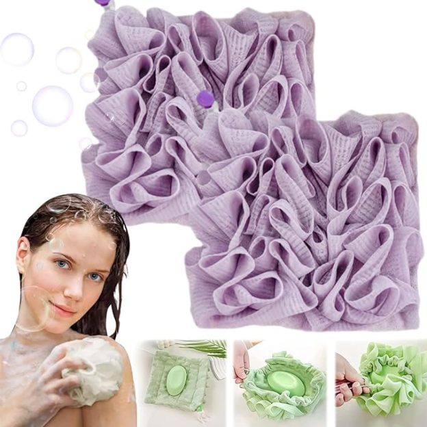 Can hold soap bath ball