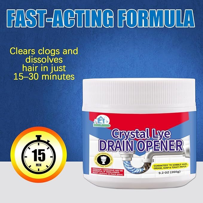 powerful unclogging agent