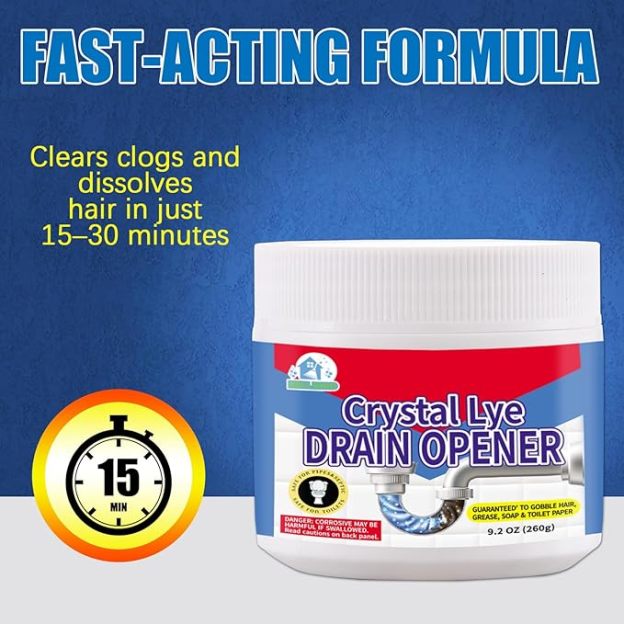 powerful unclogging agent
