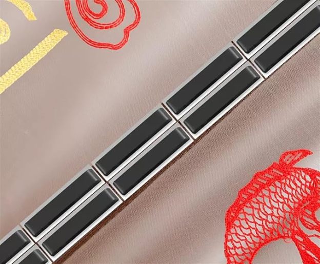 Anti-mosquito non-perforated magnetic door curtain