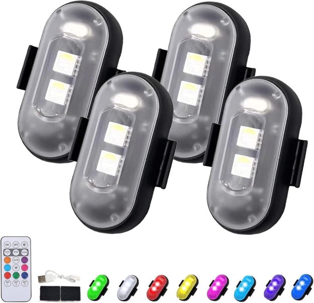 Wireless Remote Control Car LED Lights