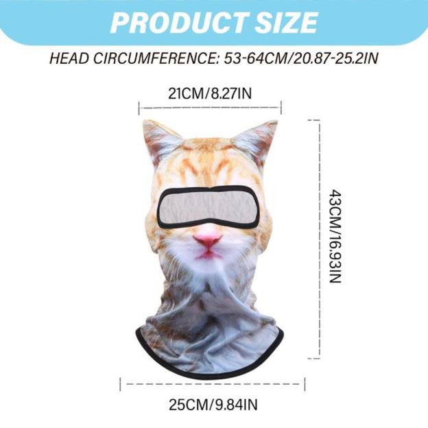 3D Cat Mask