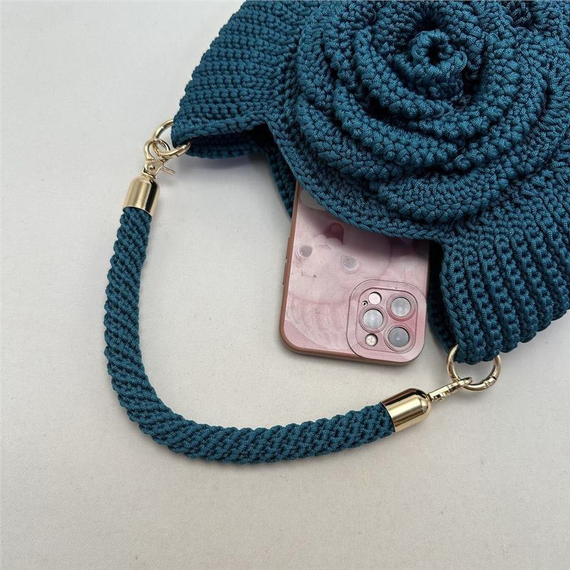 DIY hand-woven handbag material package