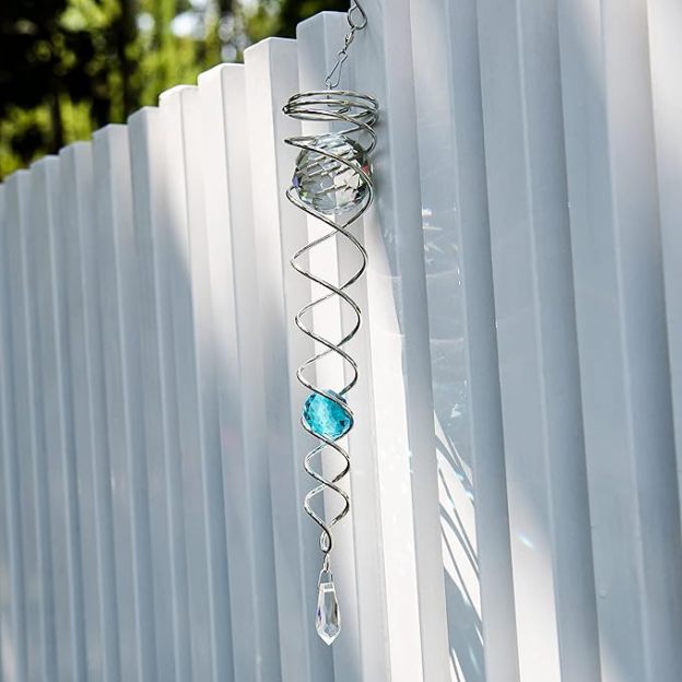 Rotating wind chime tail indoor and outdoor decoration