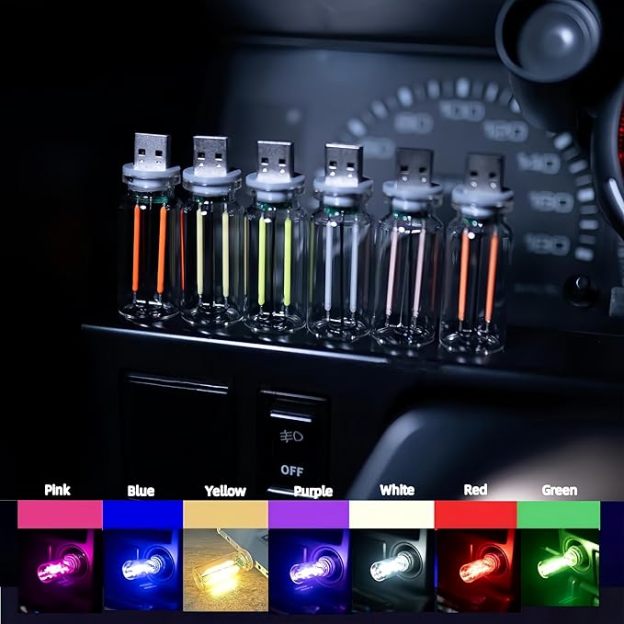 Plug-in USB Car Night Light