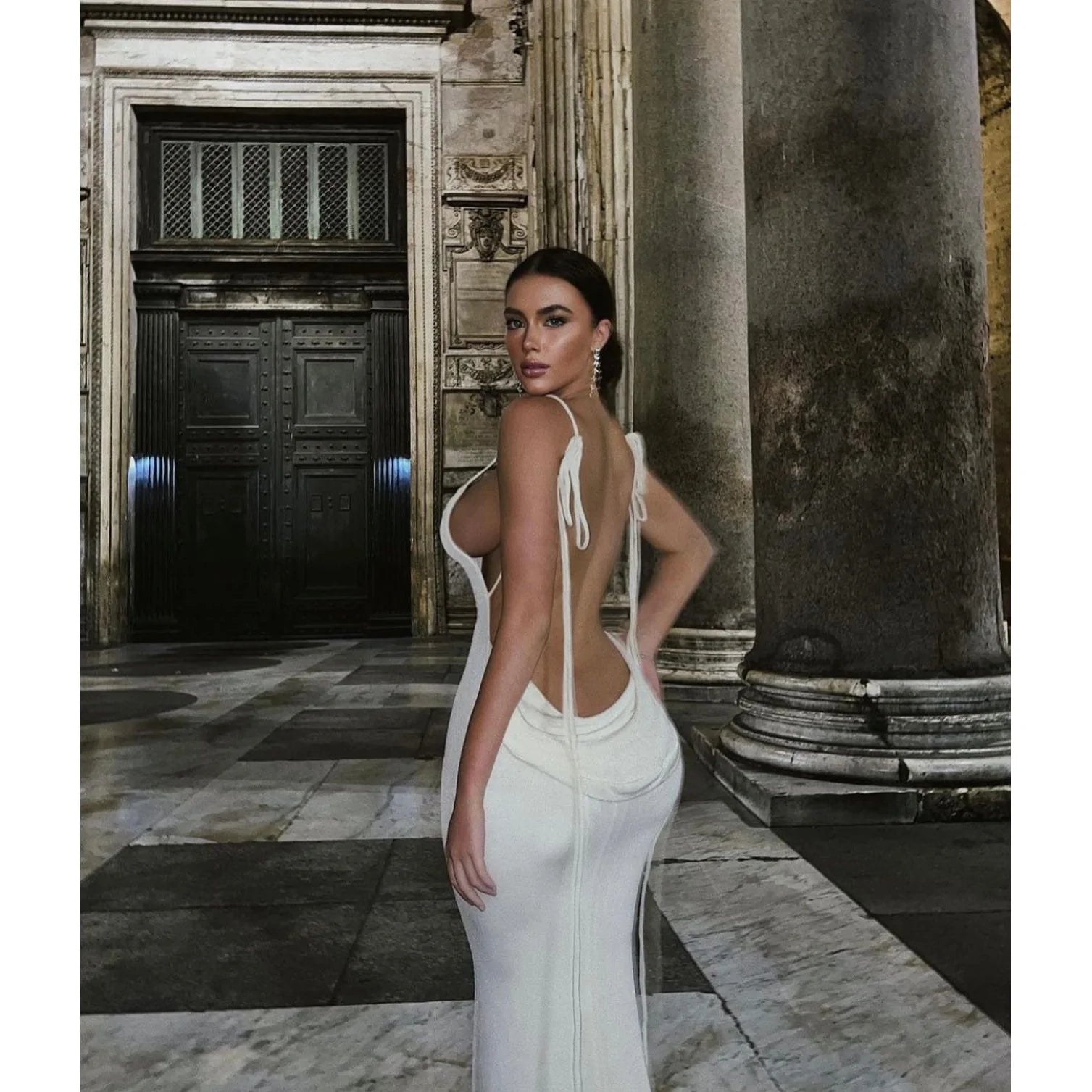 🔥Last Day 50% Off🔥 Serenity Backless Maxi Dress