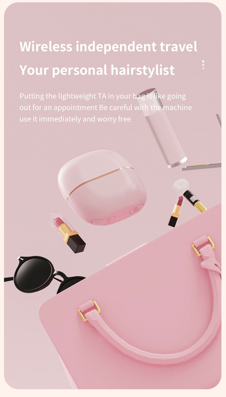 🔥Mini Cordless Hair Straightener Comb