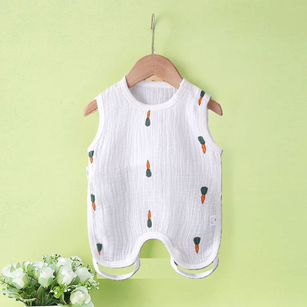 Baby Bubble Gauze Half Back
