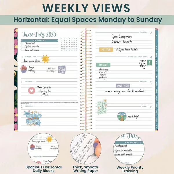 🔥Handmade Calendar Planning Template