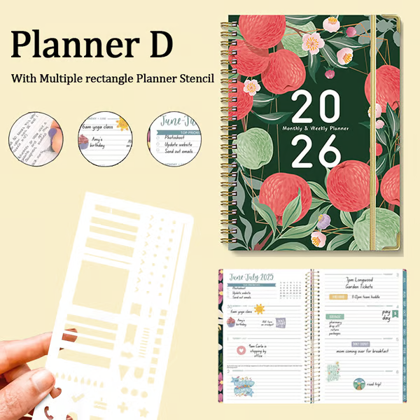 🔥Handmade Calendar Planning Template