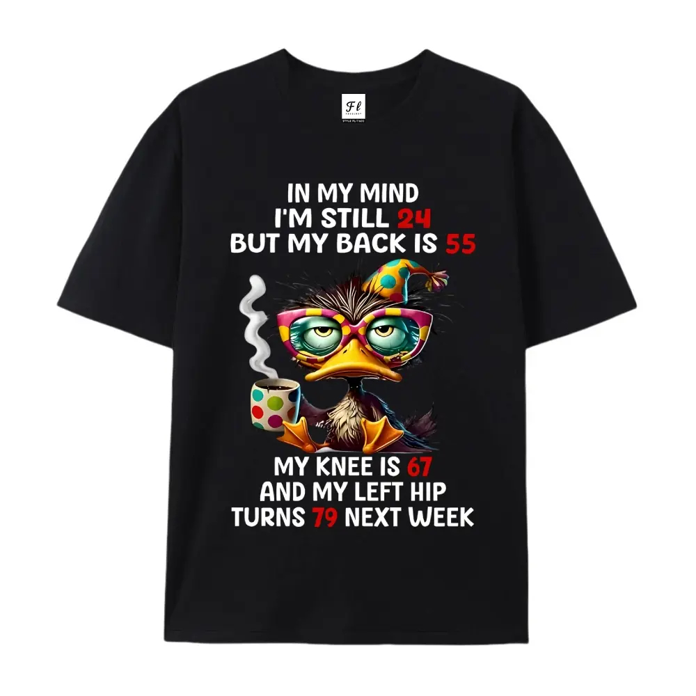 Fun Slogan — Men's Soft, Breathable Pure Cotton T-Shirt