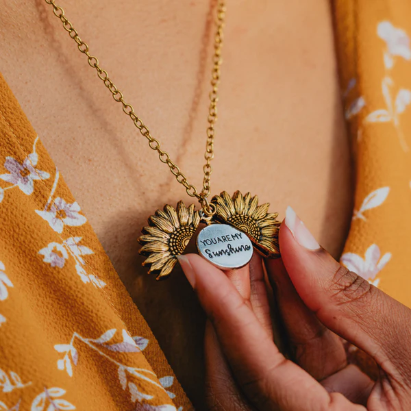 Sunflower Necklace – Symbol of Love