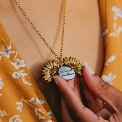 Sunflower Necklace – Symbol of Love
