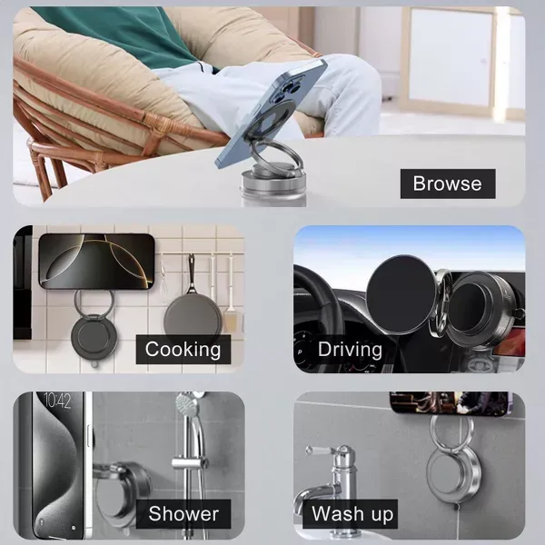 360° Adjustable Sports Phone Holder - Magnetic Portable Holder