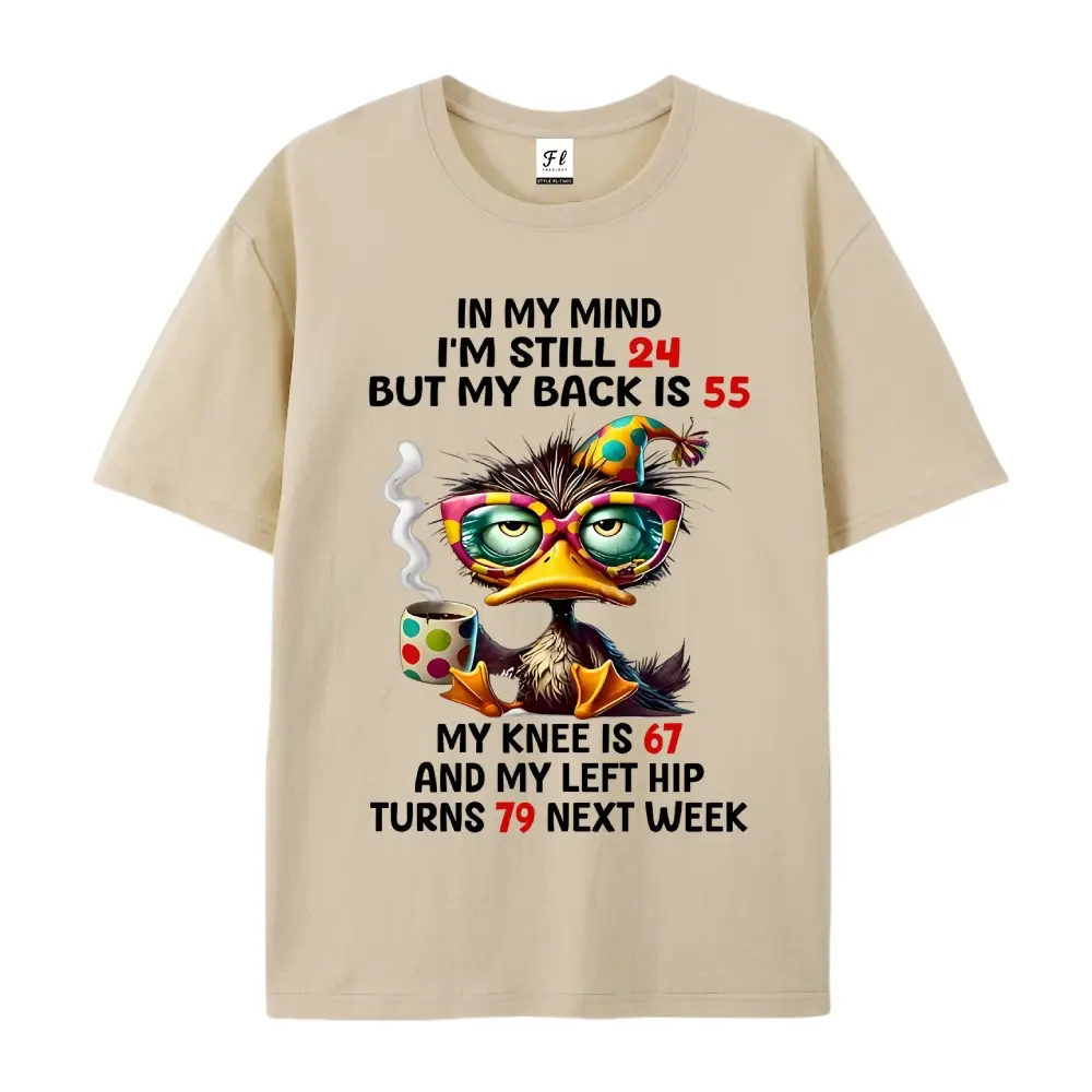 Fun Slogan — Men's Soft, Breathable Pure Cotton T-Shirt