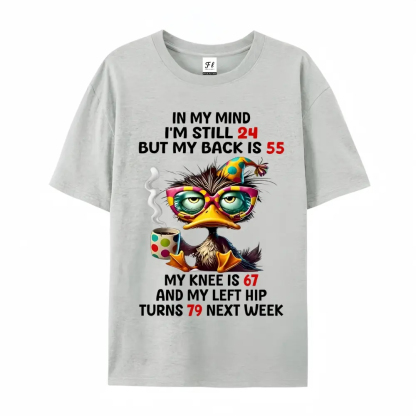 Fun Slogan — Men's Soft, Breathable Pure Cotton T-Shirt