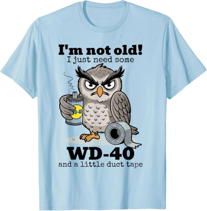 Owl-Print T-Shirt