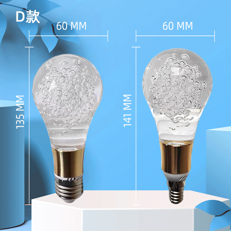 led crystal light bulb