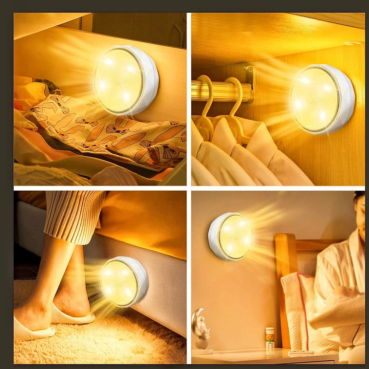 Touch remote control night light LED energy saving lamp