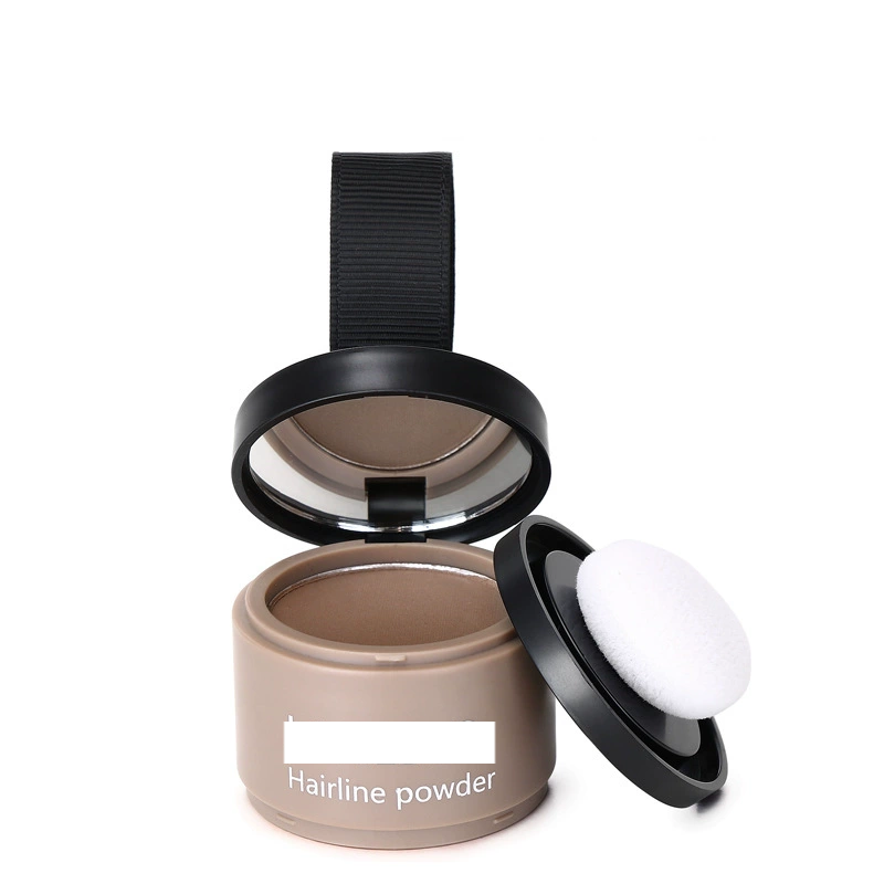 Hairline powder filling hair replacement artifact