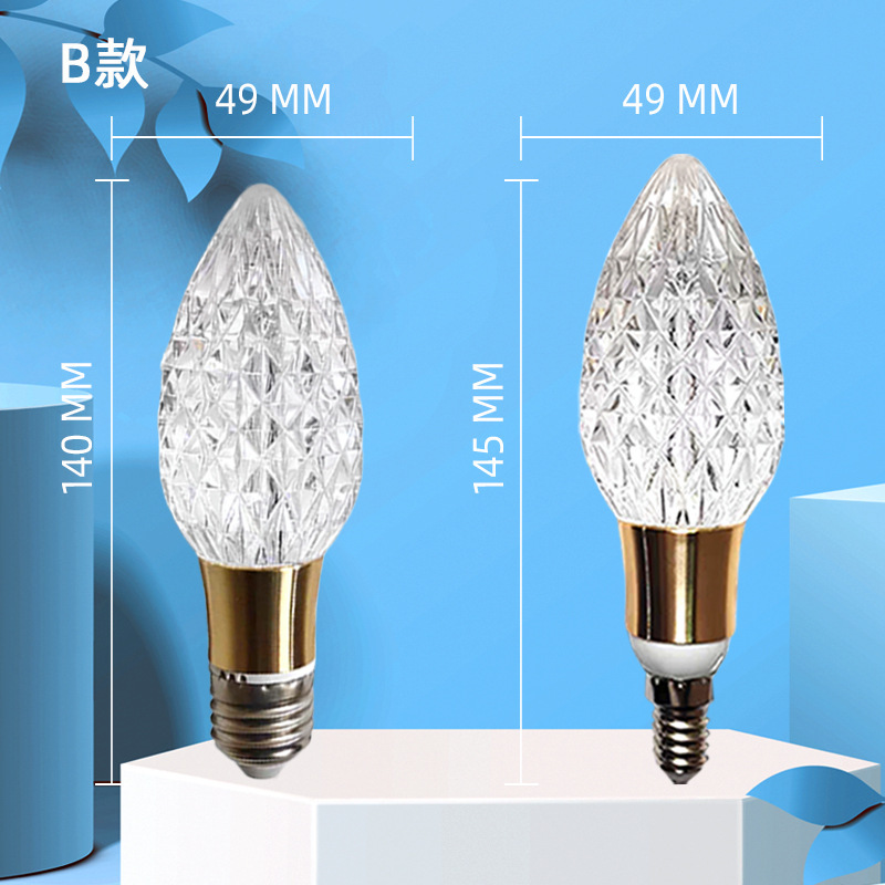 led crystal light bulb