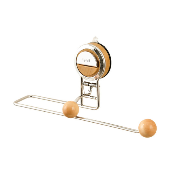 Suction cup toilet paper holder wall mounted paper roll storage rack
