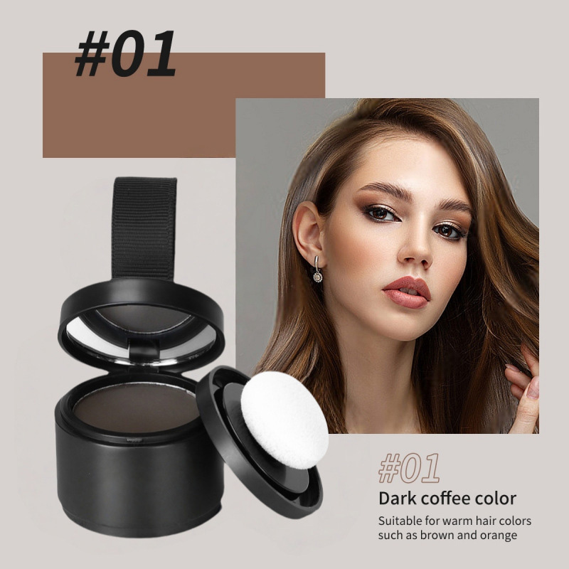 Hair Color Retouching Long-Lasting Natural Hairline Powder