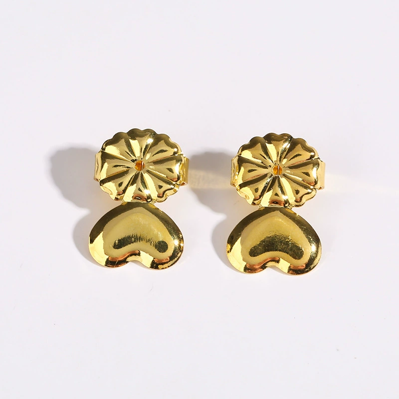 Ear stud auxiliary device to prevent drooping and falling off
