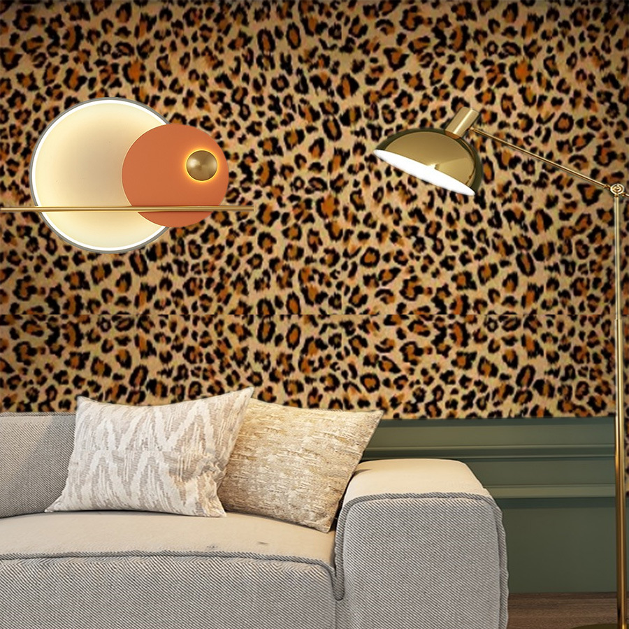 Leopard Print Self-Adhesive Wallpaper