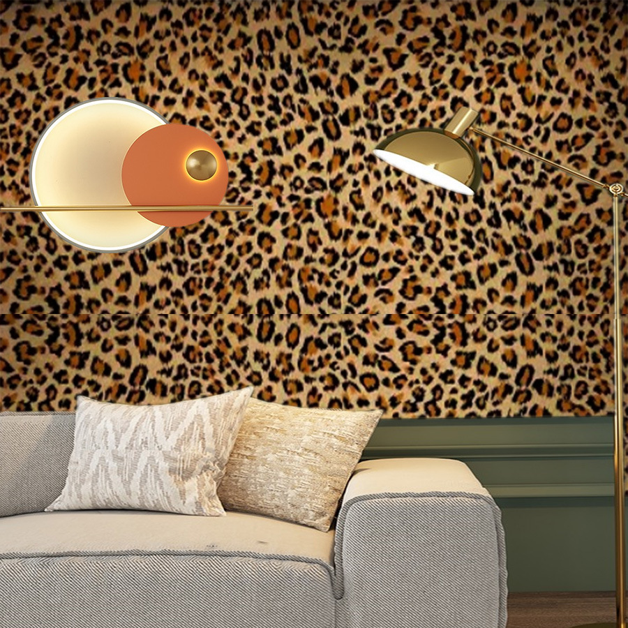 Leopard Print Self-Adhesive Wallpaper