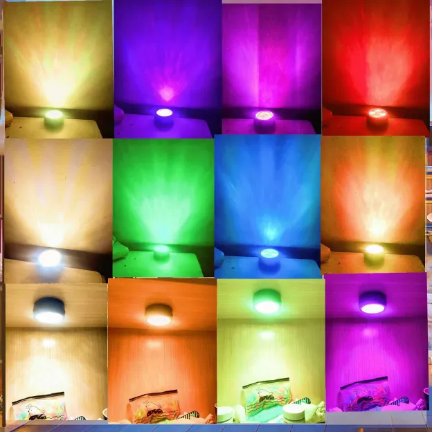 Touch remote control night light LED energy saving lamp