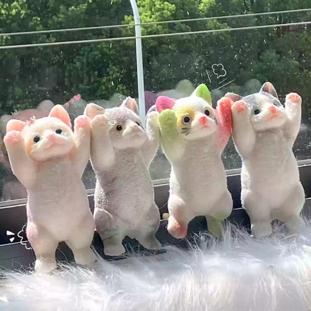 Simulation cat squeezing toy