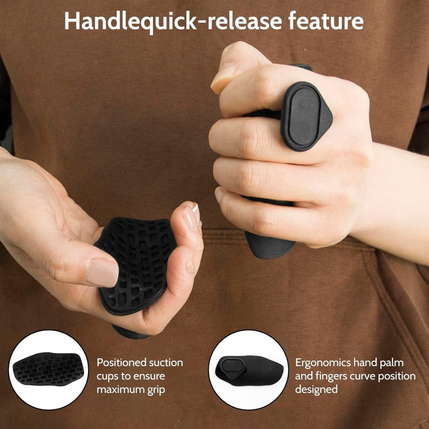 Anti-Slip Ergonomic Hand Grips