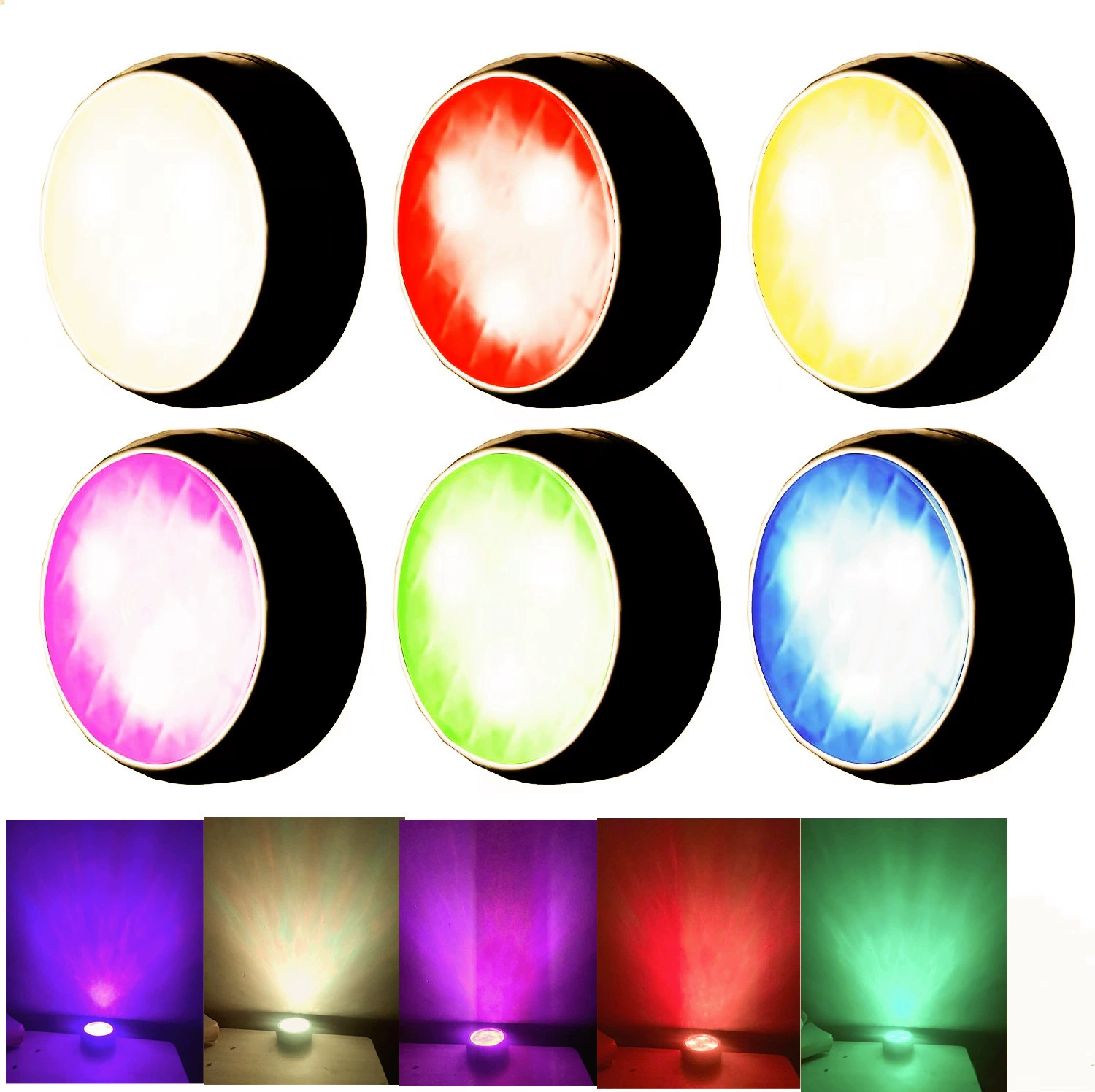 Touch remote control night light LED energy saving lamp