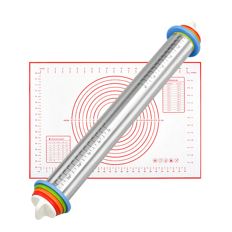 Stainless steel dough roller
