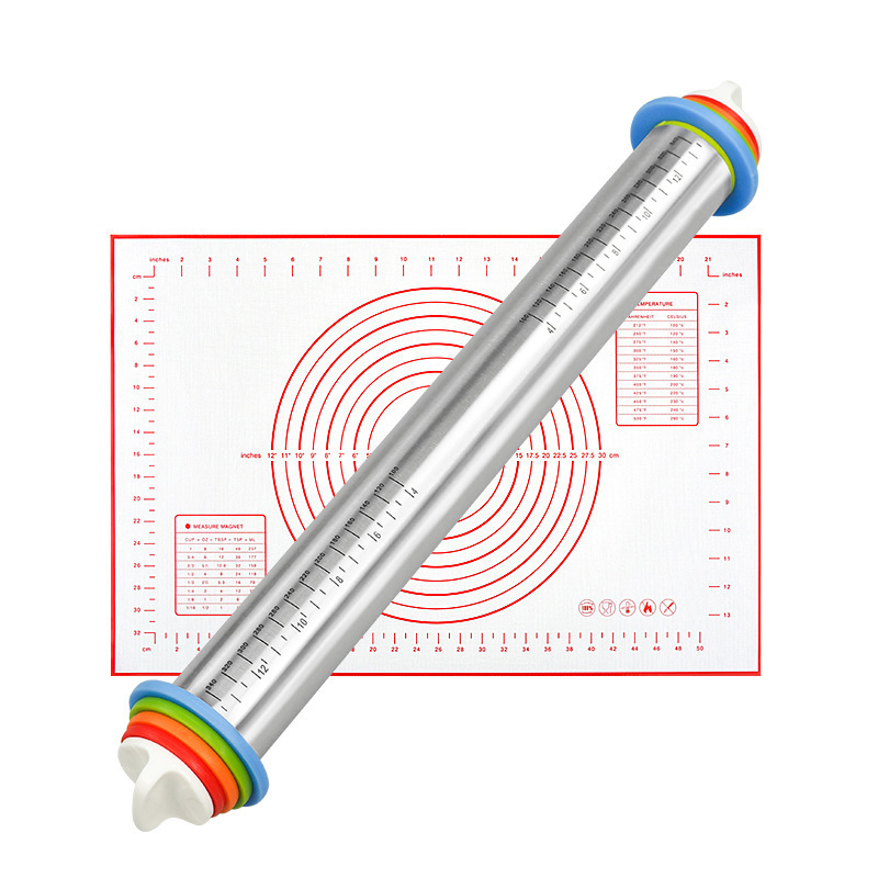 Stainless steel dough roller