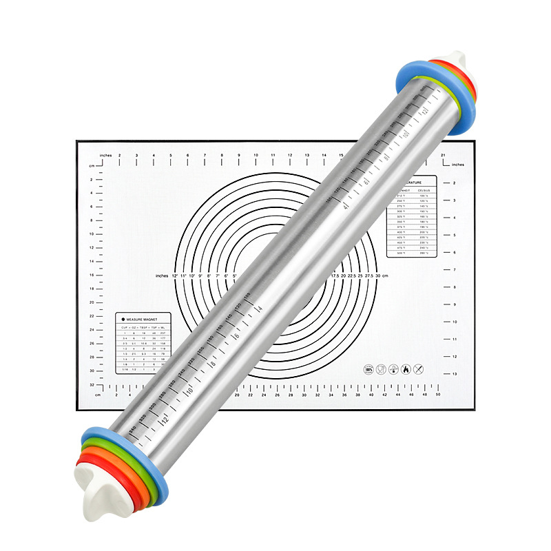 Stainless steel dough roller