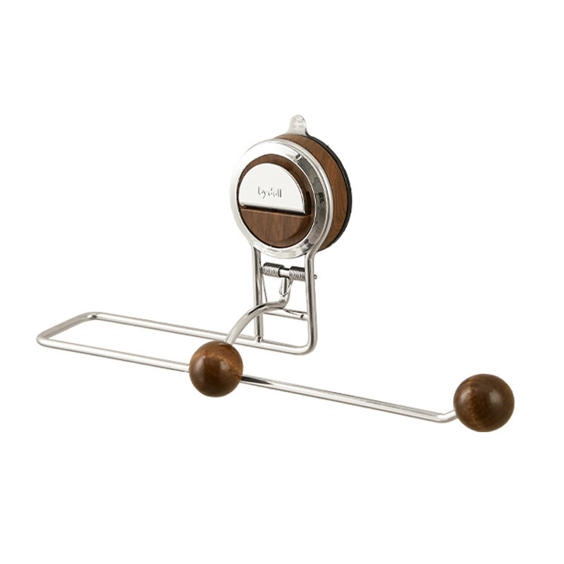 Suction cup toilet paper holder wall mounted paper roll storage rack