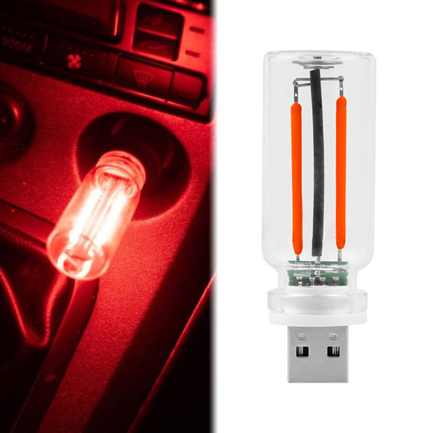 Plug-in USB Car Night Light