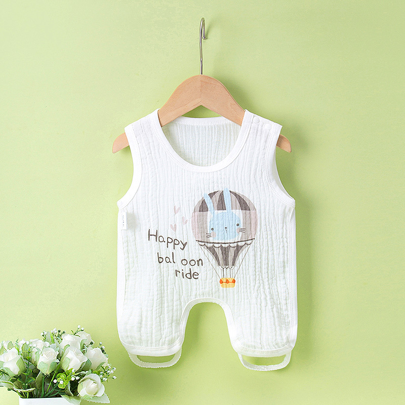 Baby Bubble Gauze Half Back