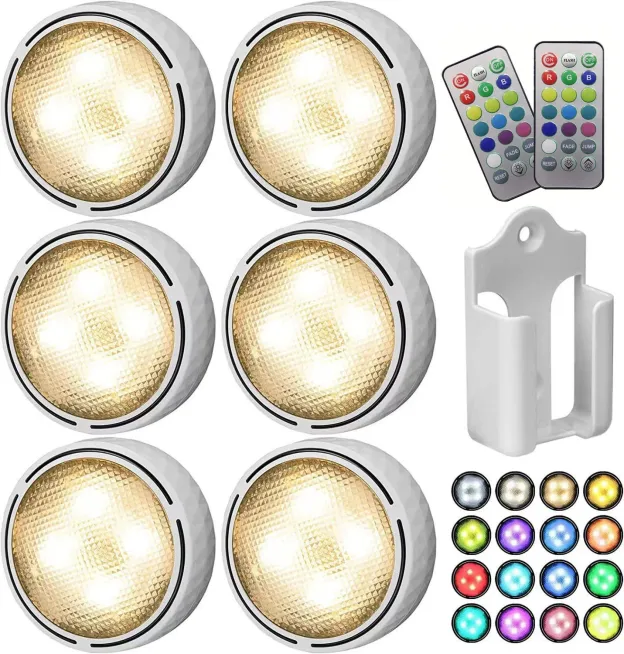 Touch remote control night light LED energy saving lamp