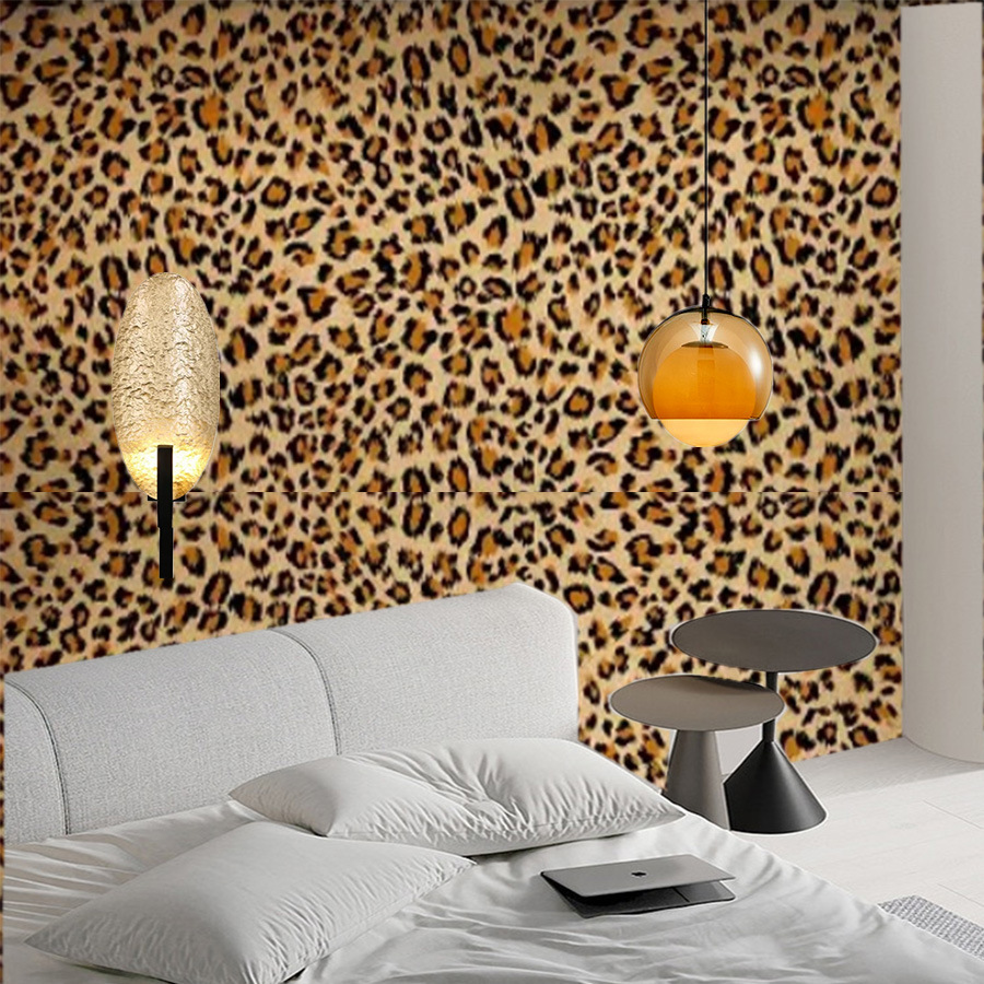 Leopard Print Self-Adhesive Wallpaper