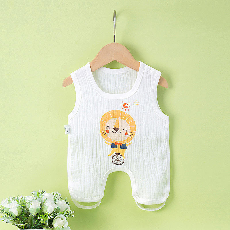 Baby Bubble Gauze Half Back