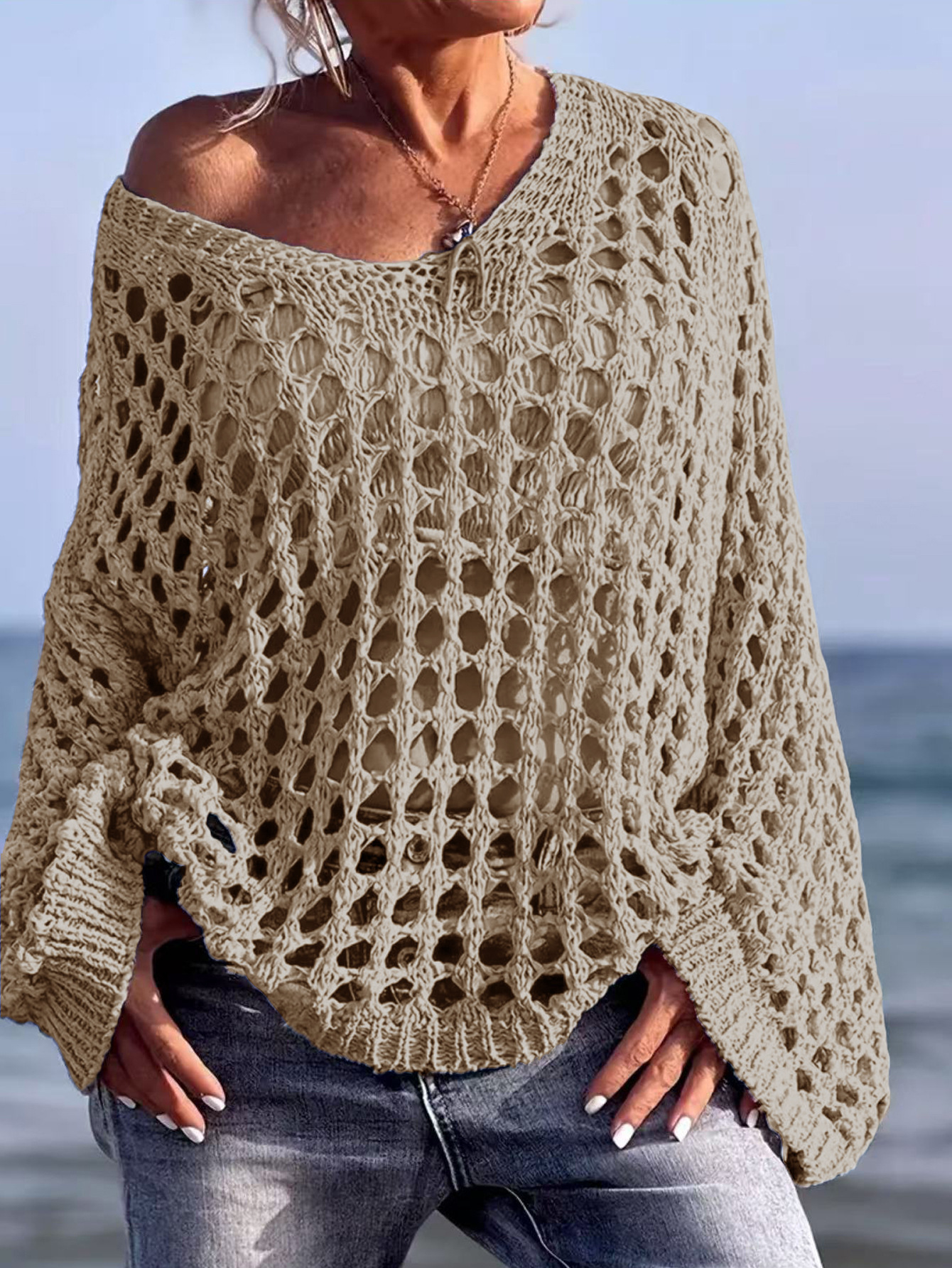 Beach Vacation Cover-up Top