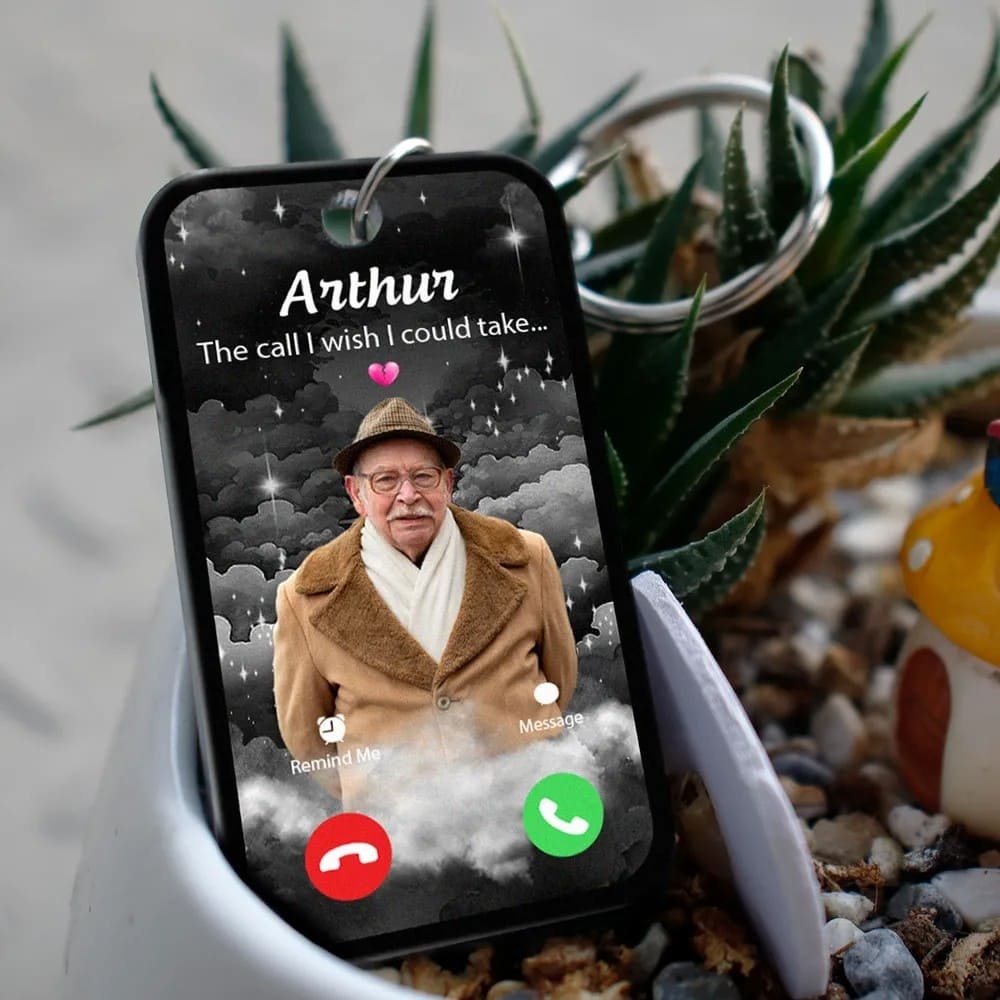 Personalized acrylic keychain