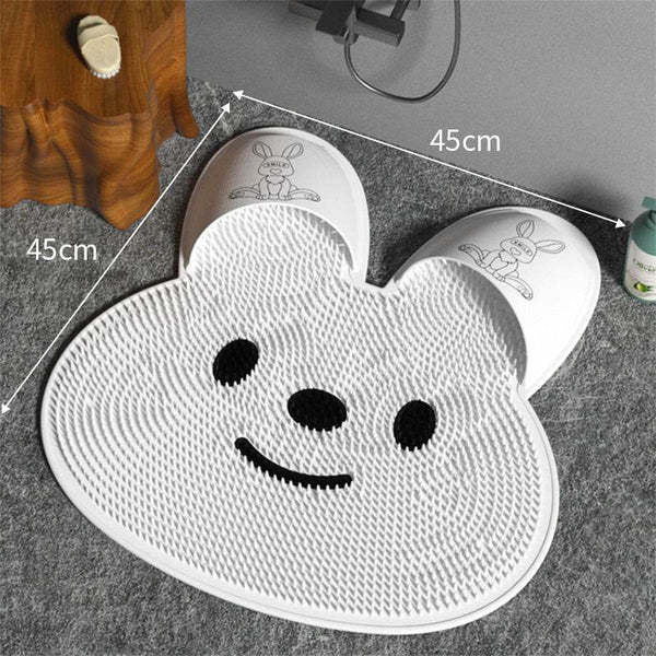 Silicone Massage Foot Scrubber Mat